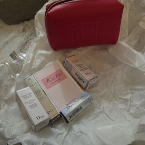 Dior Red Makeup Set